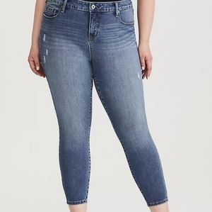 TORRID High Rise Curvy Skinny Jean